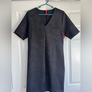 SPANX Faux Suede Column Dress